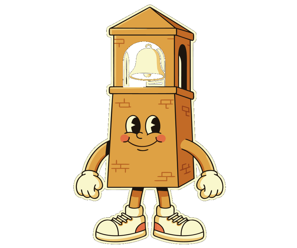 Friendly Belltower character